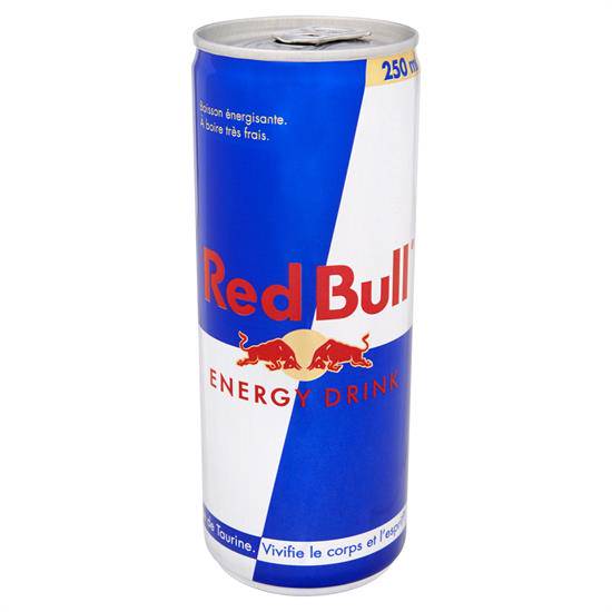 Canette de redbull